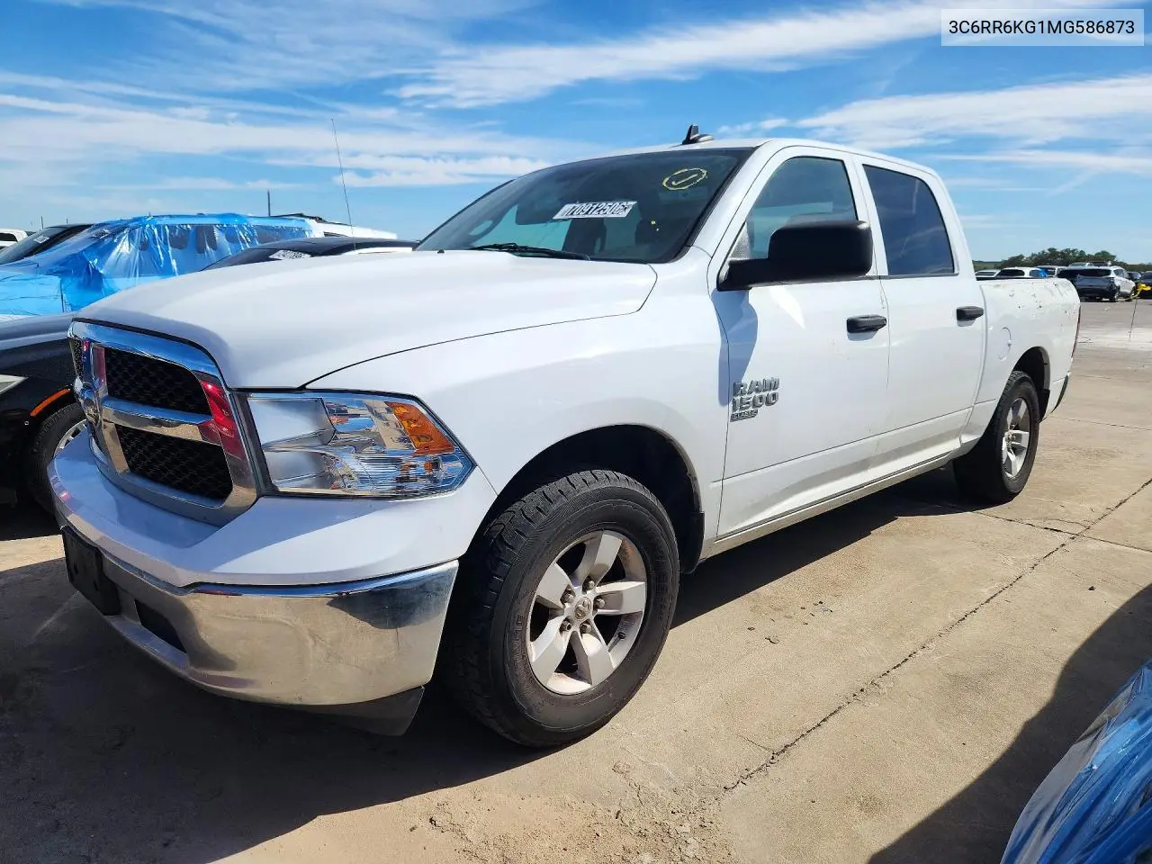 RAM 1500 2021, VIN 3C6RR6KG1MG586873