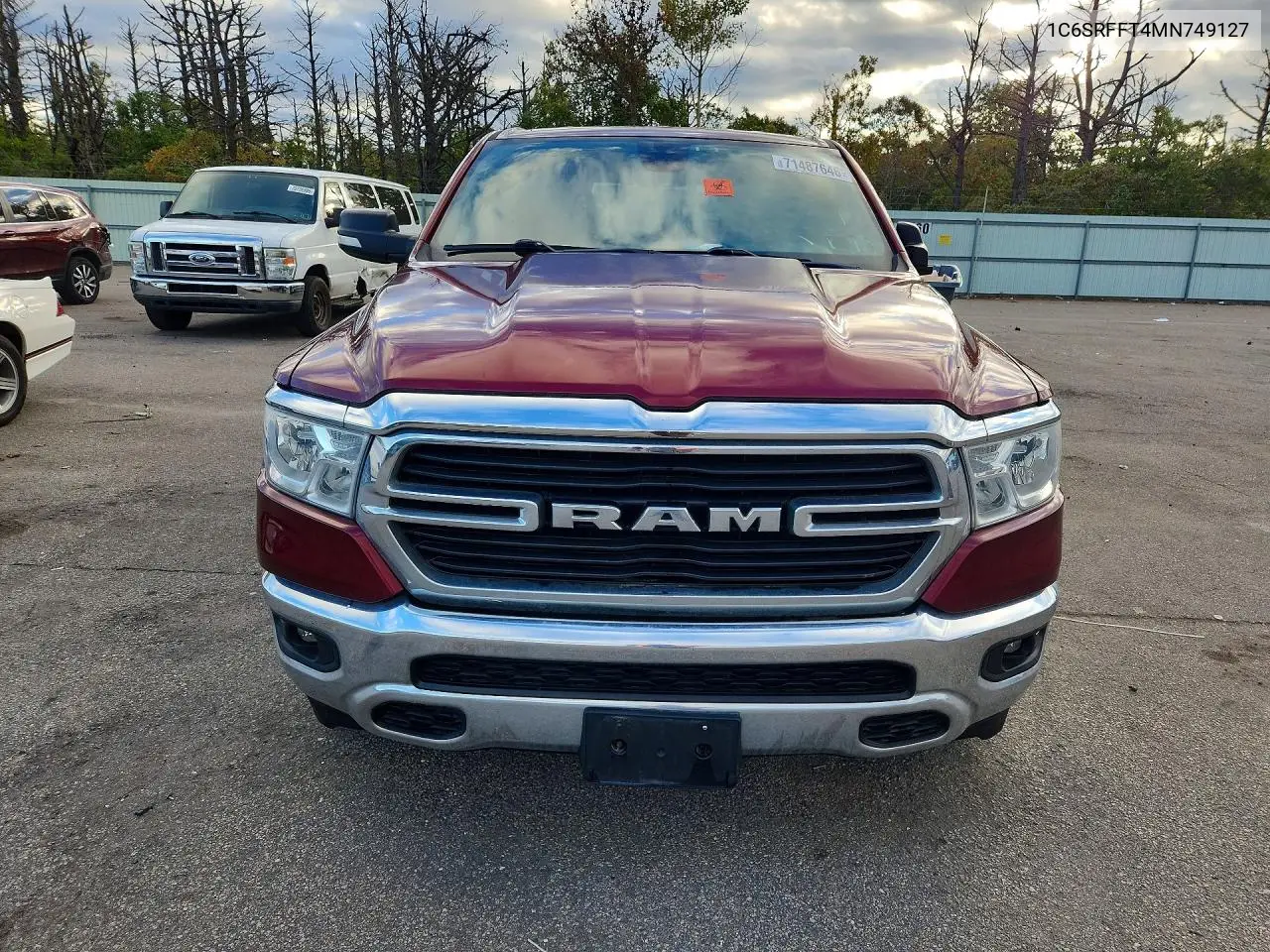2021 RAM 1500 VIN 1C6SRFFT4MN749127 — фото 5