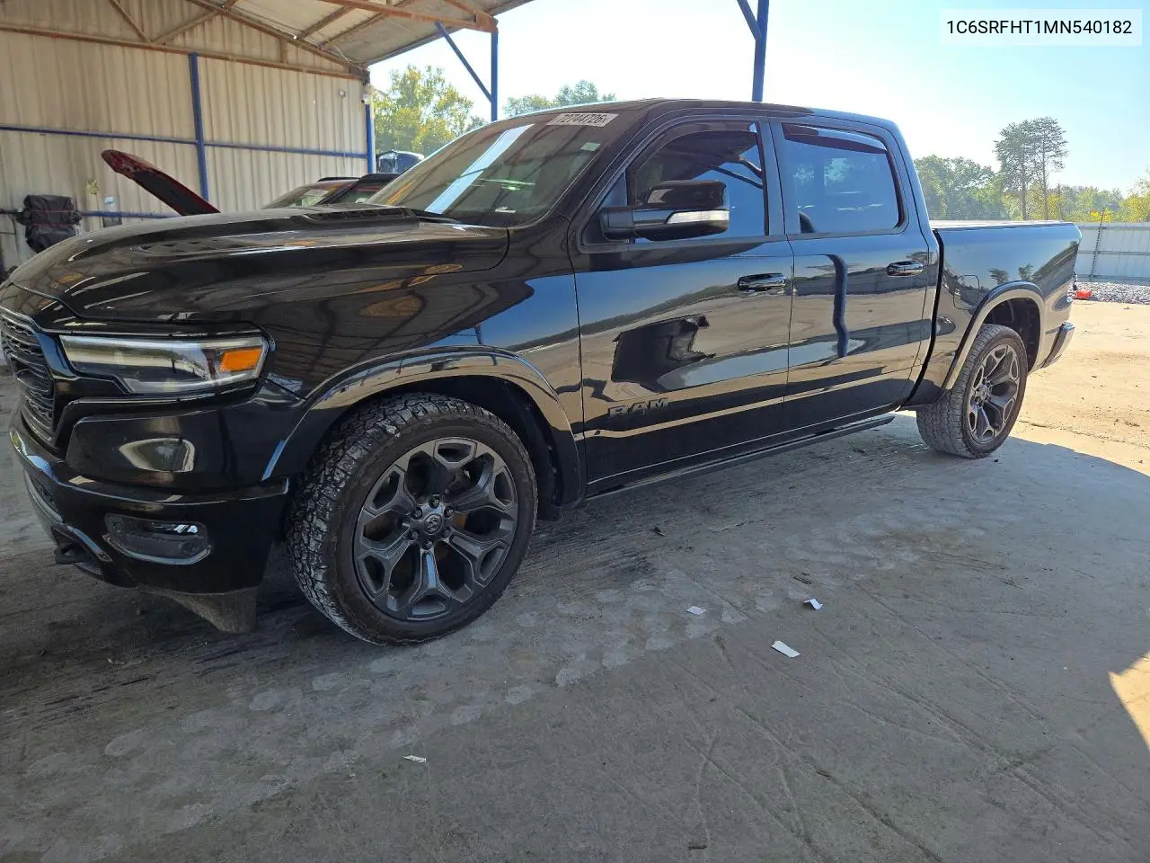RAM 1500 2021, VIN 1C6SRFHT1MN540182
