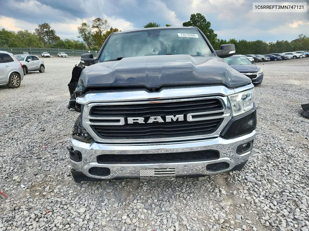 2021 RAM 1500 VIN 1C6RREFT3MN747121 — фото 5