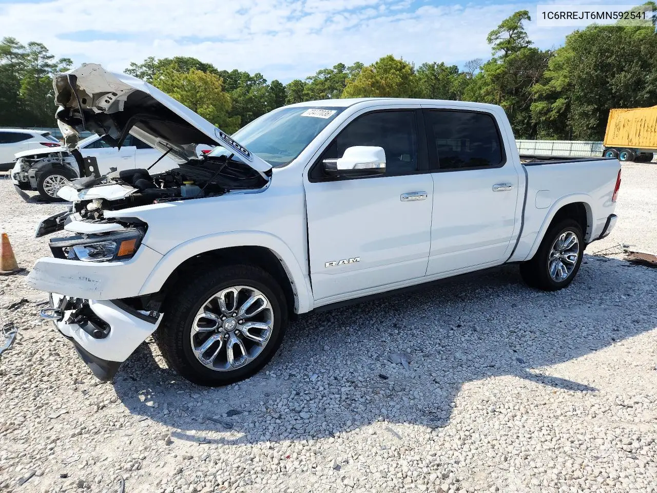 RAM 1500 2021, VIN 1C6RREJT6MN592541
