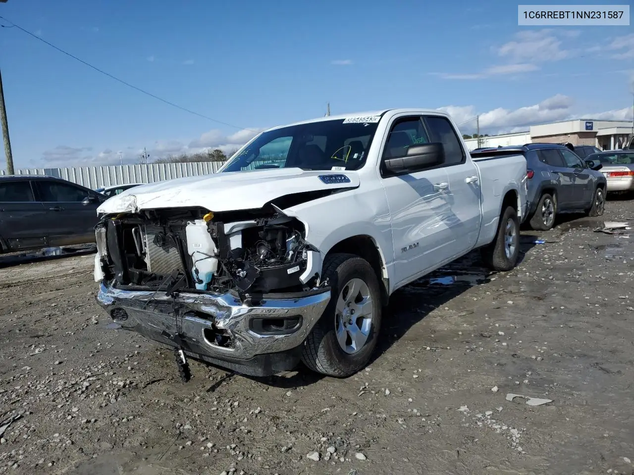 RAM 1500 2022, VIN 1C6RREBT1NN231587