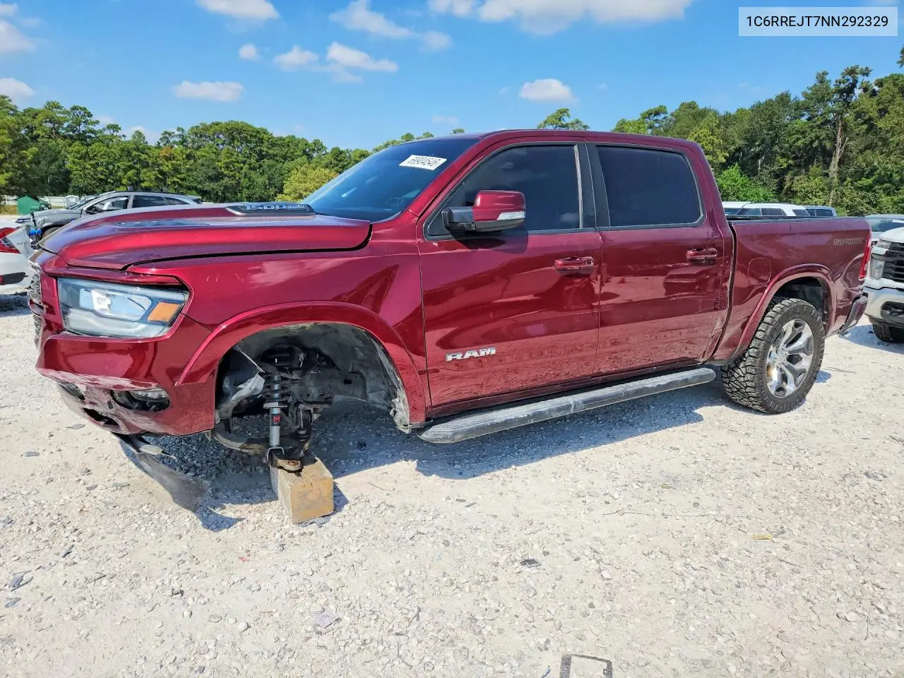RAM 1500 2022, VIN 1C6RREJT7NN292329