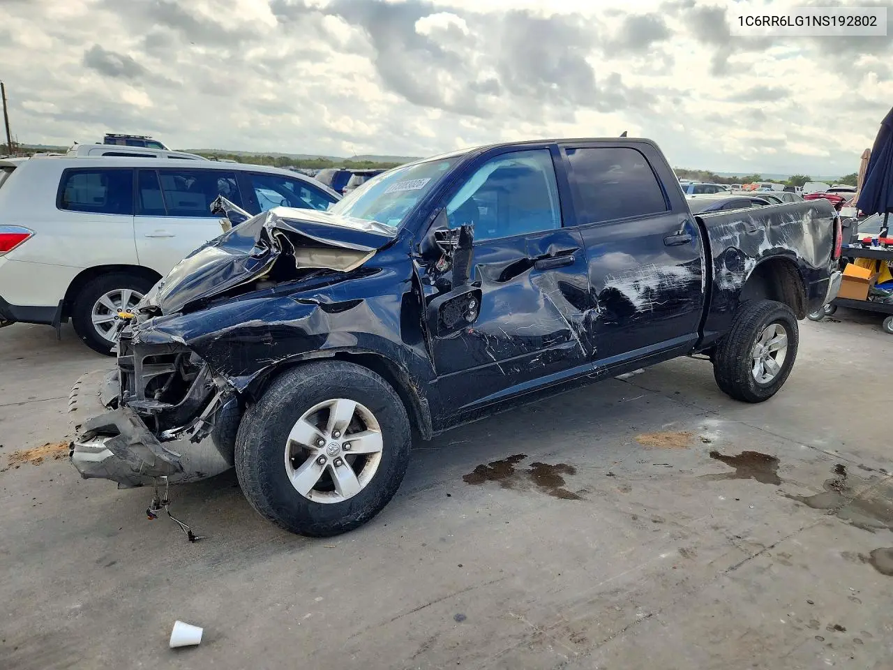 RAM 1500 2022, VIN 1C6RR6LG1NS192802