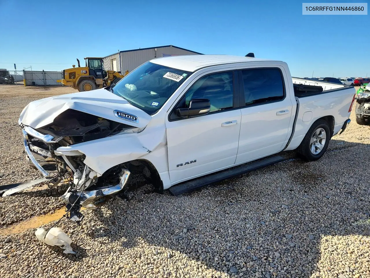 RAM 1500 2022, VIN 1C6RRFFG1NN446860
