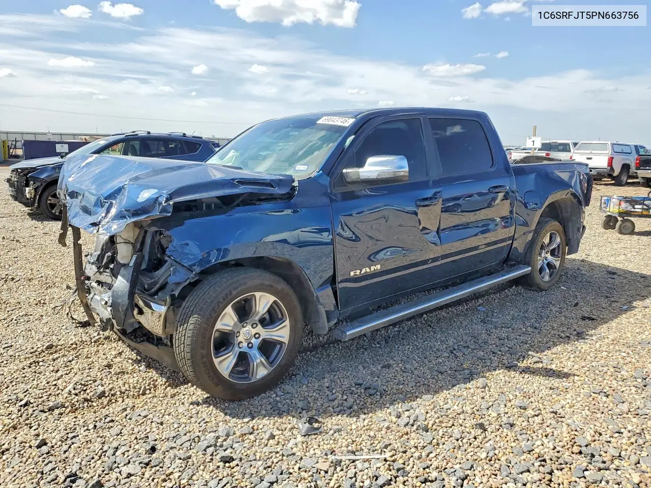 RAM 1500 2023, VIN 1C6SRFJT5PN663756