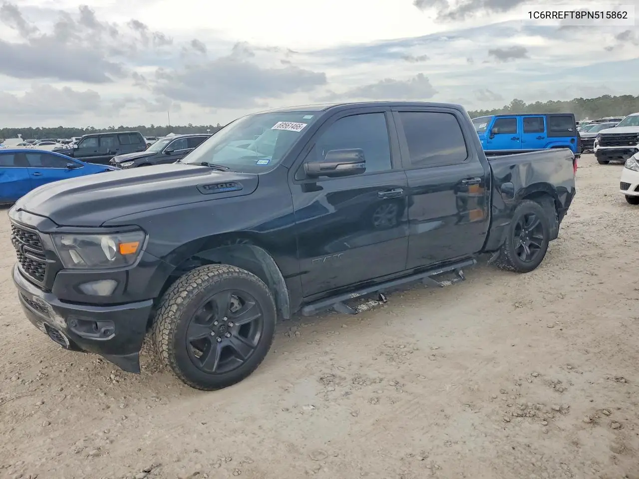 RAM 1500 2023, VIN 1C6RREFT8PN515862
