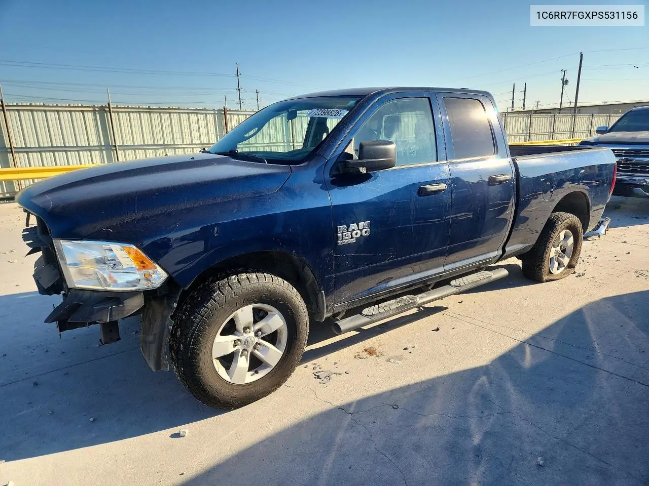 RAM 1500 2023, VIN 1C6RR7FGXPS531156