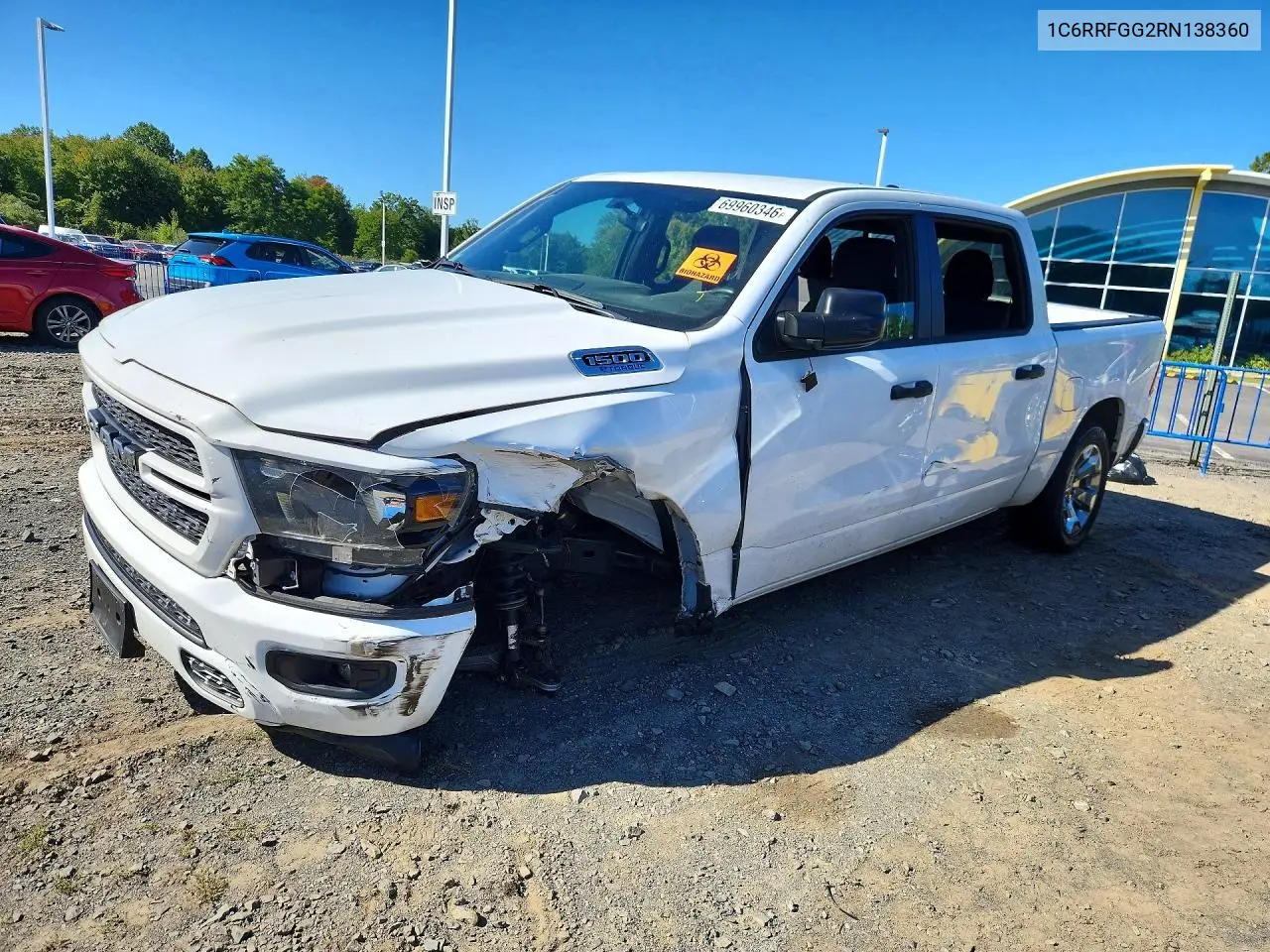 RAM 1500 2024, VIN 1C6RRFGG2RN138360