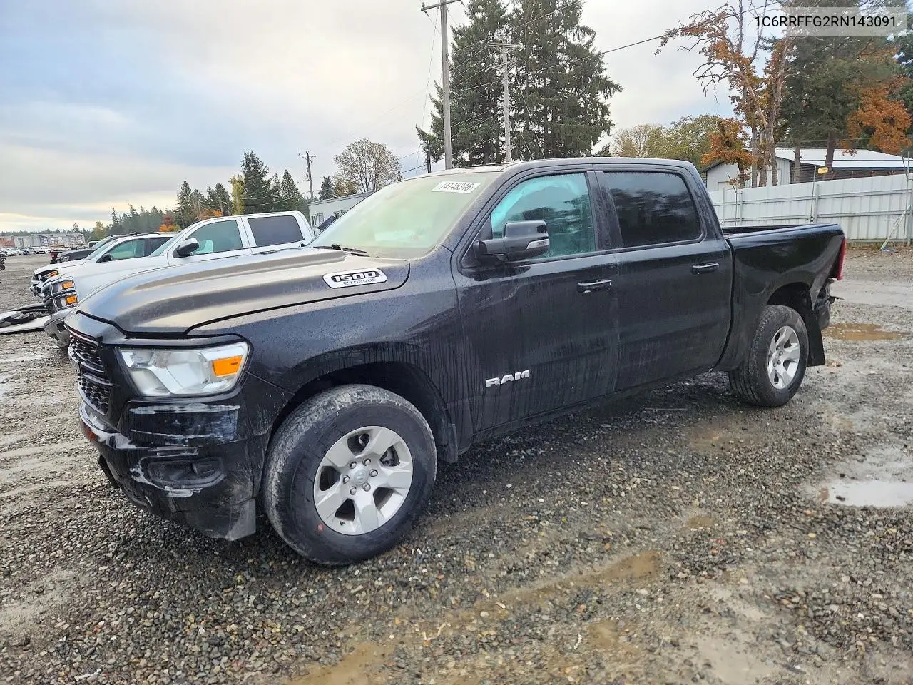 RAM 1500 2024, VIN 1C6RRFFG2RN143091
