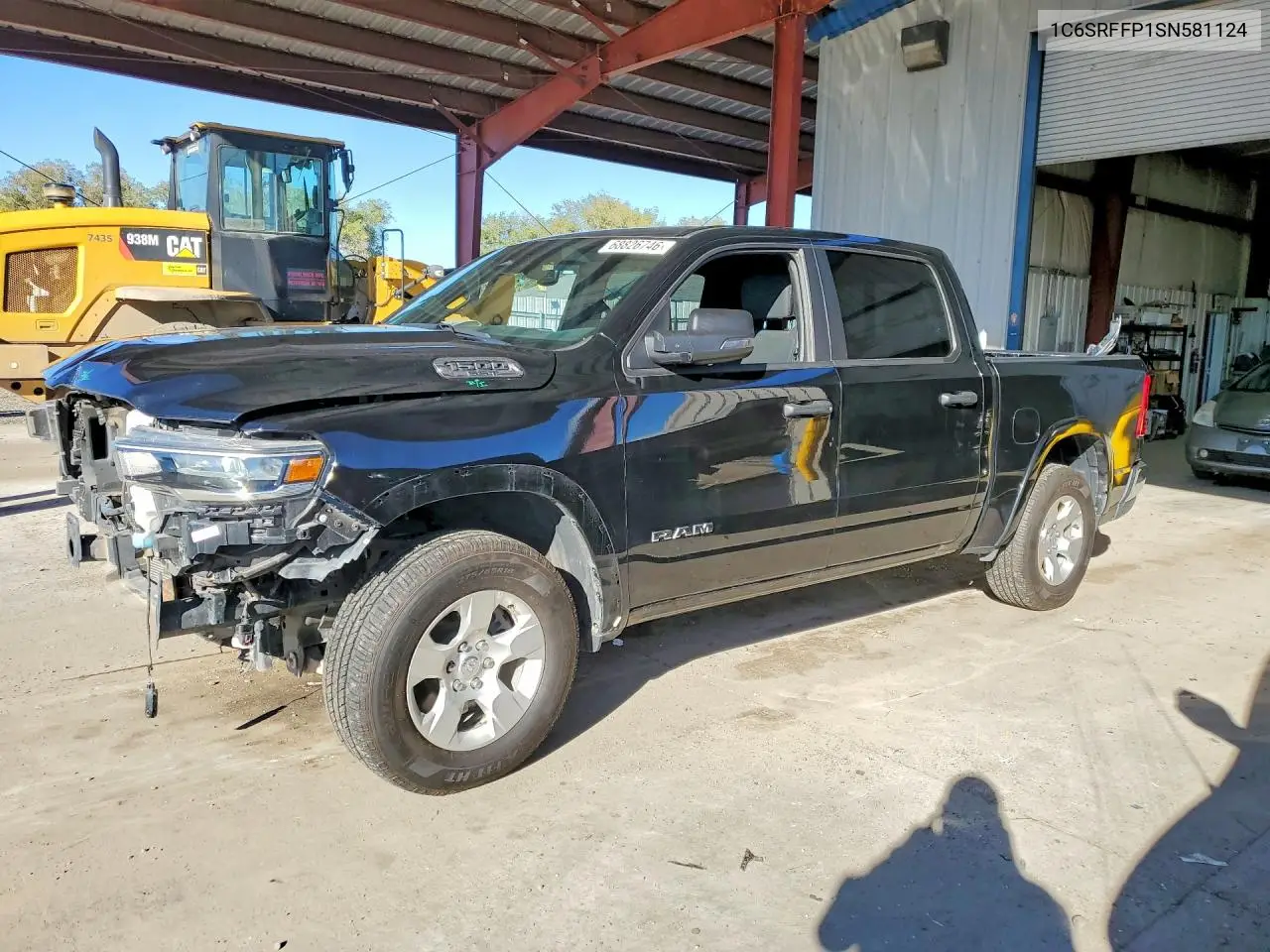 RAM 1500 2025, VIN 1C6SRFFP1SN581124
