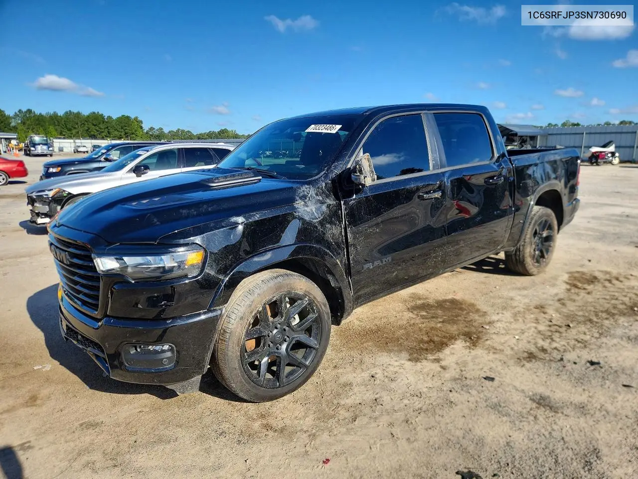 RAM 1500 2025, VIN 1C6SRFJP3SN730690