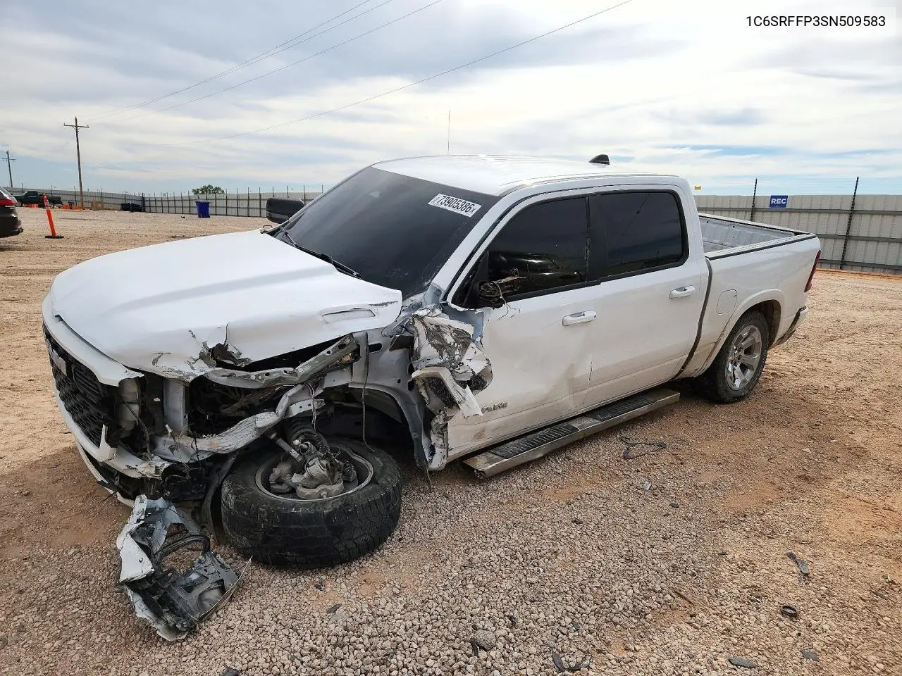 RAM 1500 2025, VIN 1C6SRFFP3SN509583