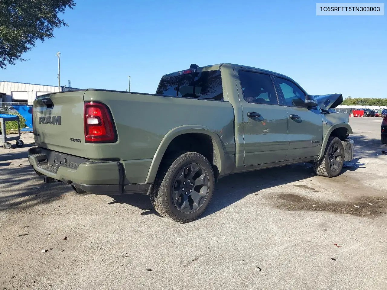 2026 RAM 1500 VIN 1C6SRFFT5TN303003 — фото 3