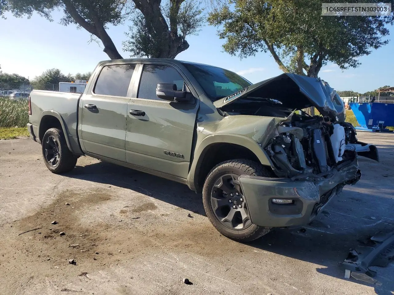 2026 RAM 1500 VIN 1C6SRFFT5TN303003 — фото 4