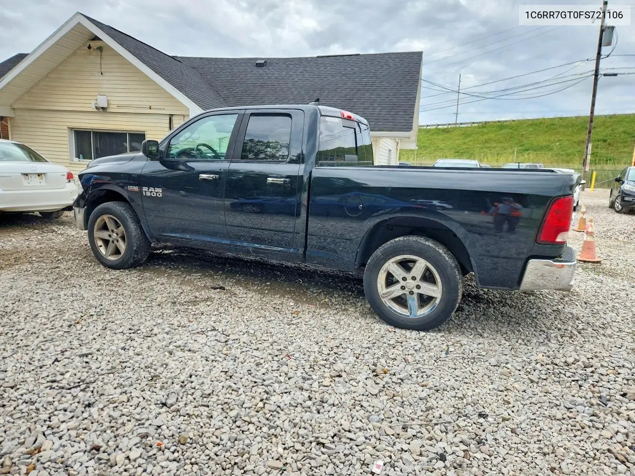 2015 RAM 1500 VIN 1C6RR7GT0FS721106 — фото 2