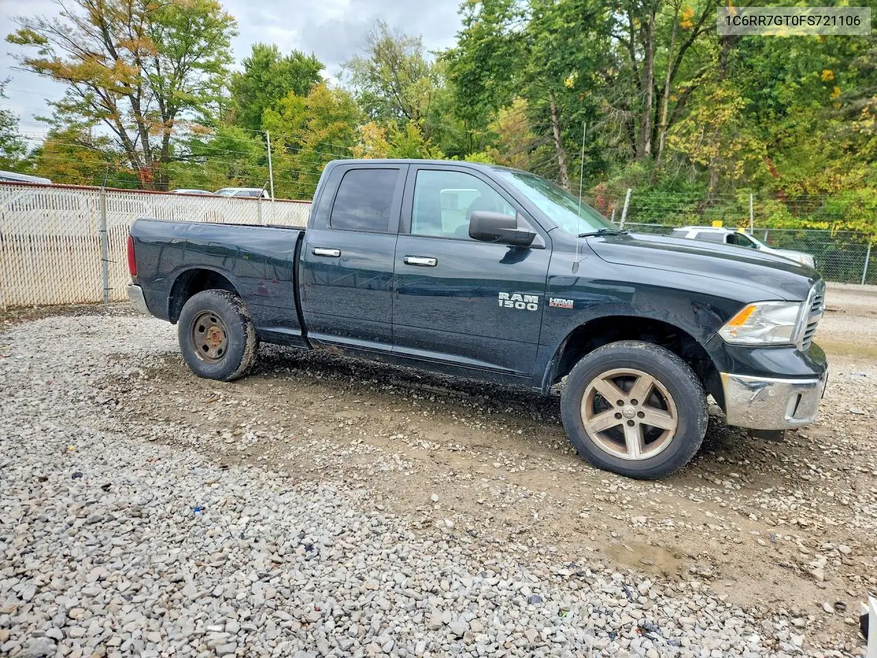 2015 RAM 1500 VIN 1C6RR7GT0FS721106 — фото 4