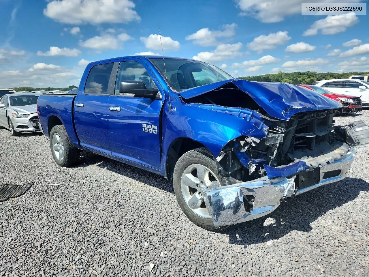 2018 RAM 1500 VIN 1C6RR7LG3JS222690 — фото 4