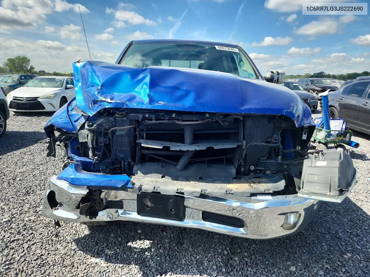 2018 RAM 1500 VIN 1C6RR7LG3JS222690 — фото 5