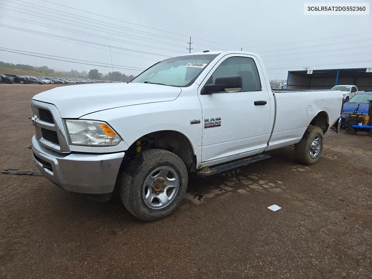 RAM 2500 2013, VIN 3C6LR5AT2DG552360
