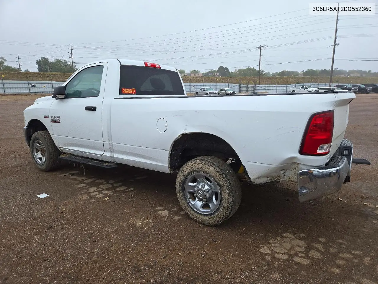 2013 RAM 2500 VIN 3C6LR5AT2DG552360 — фото 2
