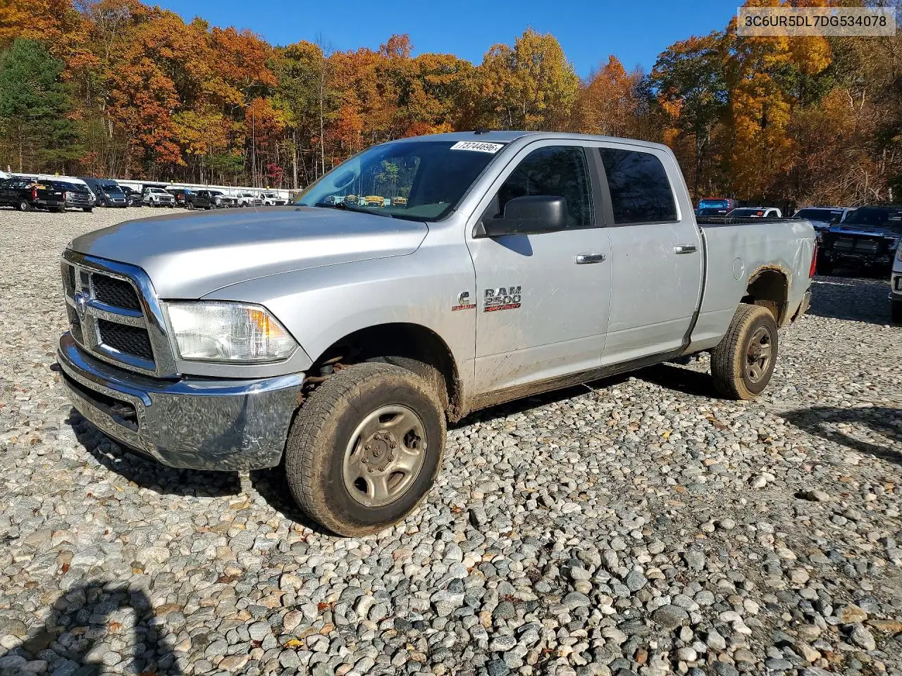 RAM 2500 2013, VIN 3C6UR5DL7DG534078
