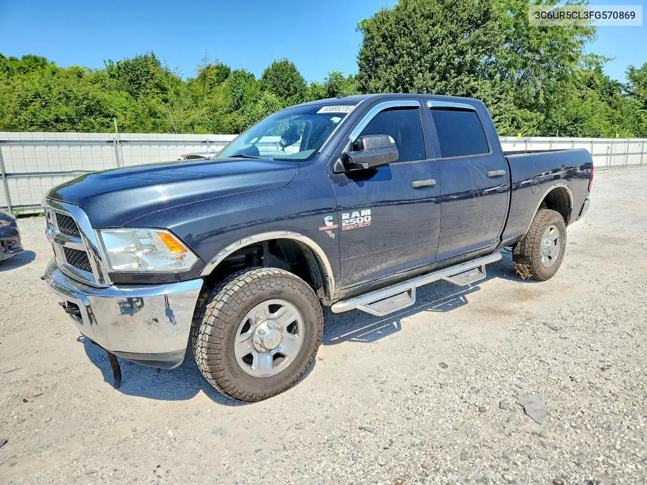 RAM 2500 2015, VIN 3C6UR5CL3FG570869