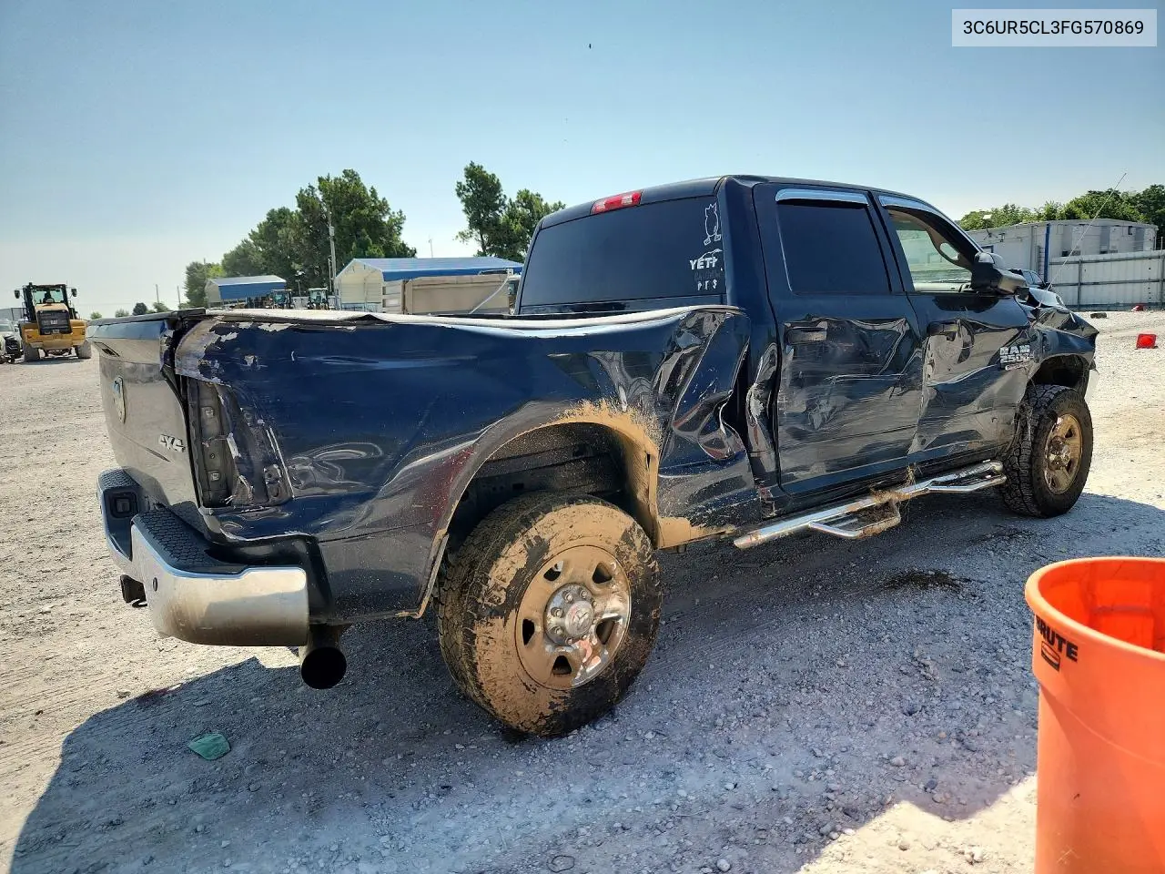 2015 RAM 2500 VIN 3C6UR5CL3FG570869 — фото 3