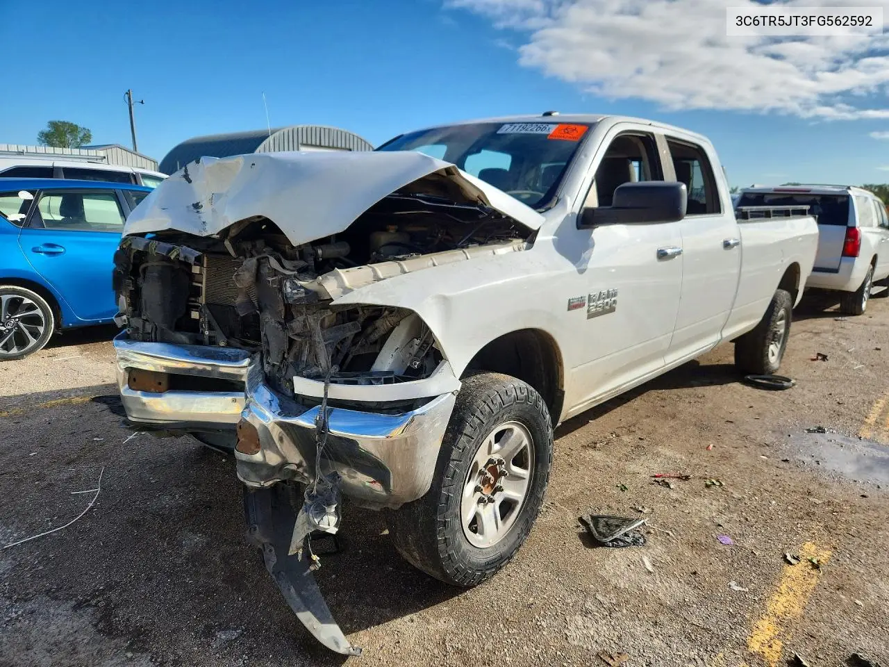 RAM 2500 2015, VIN 3C6TR5JT3FG562592