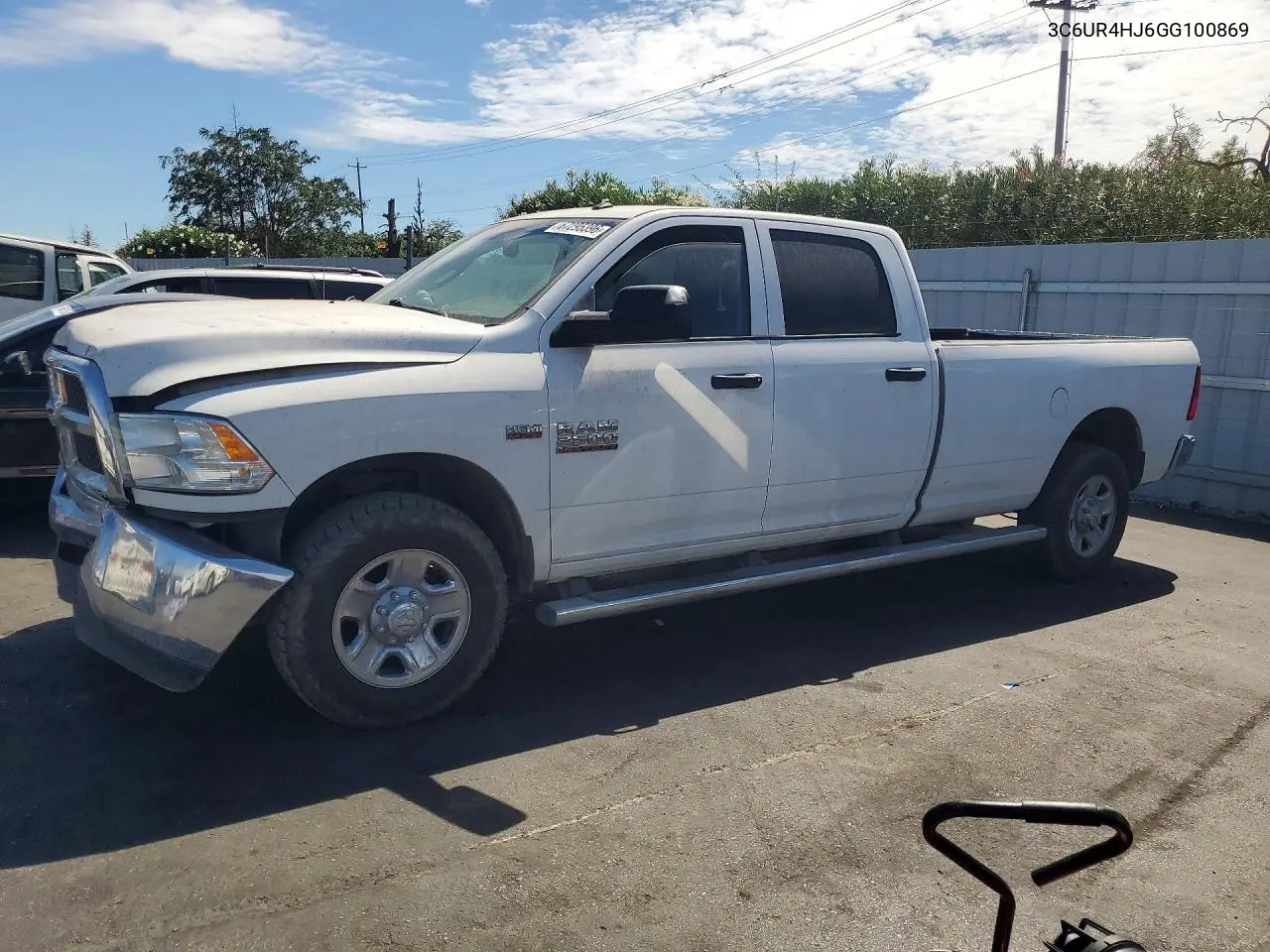 RAM 2500 2016, VIN 3C6UR4HJ6GG100869