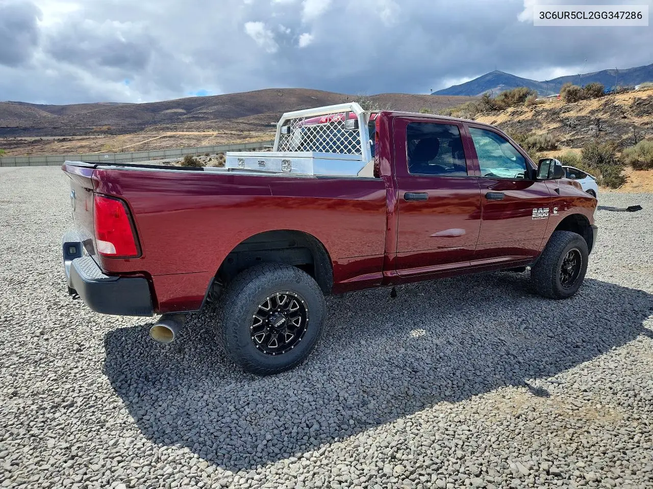 2016 RAM 2500 VIN 3C6UR5CL2GG347286 — фото 3
