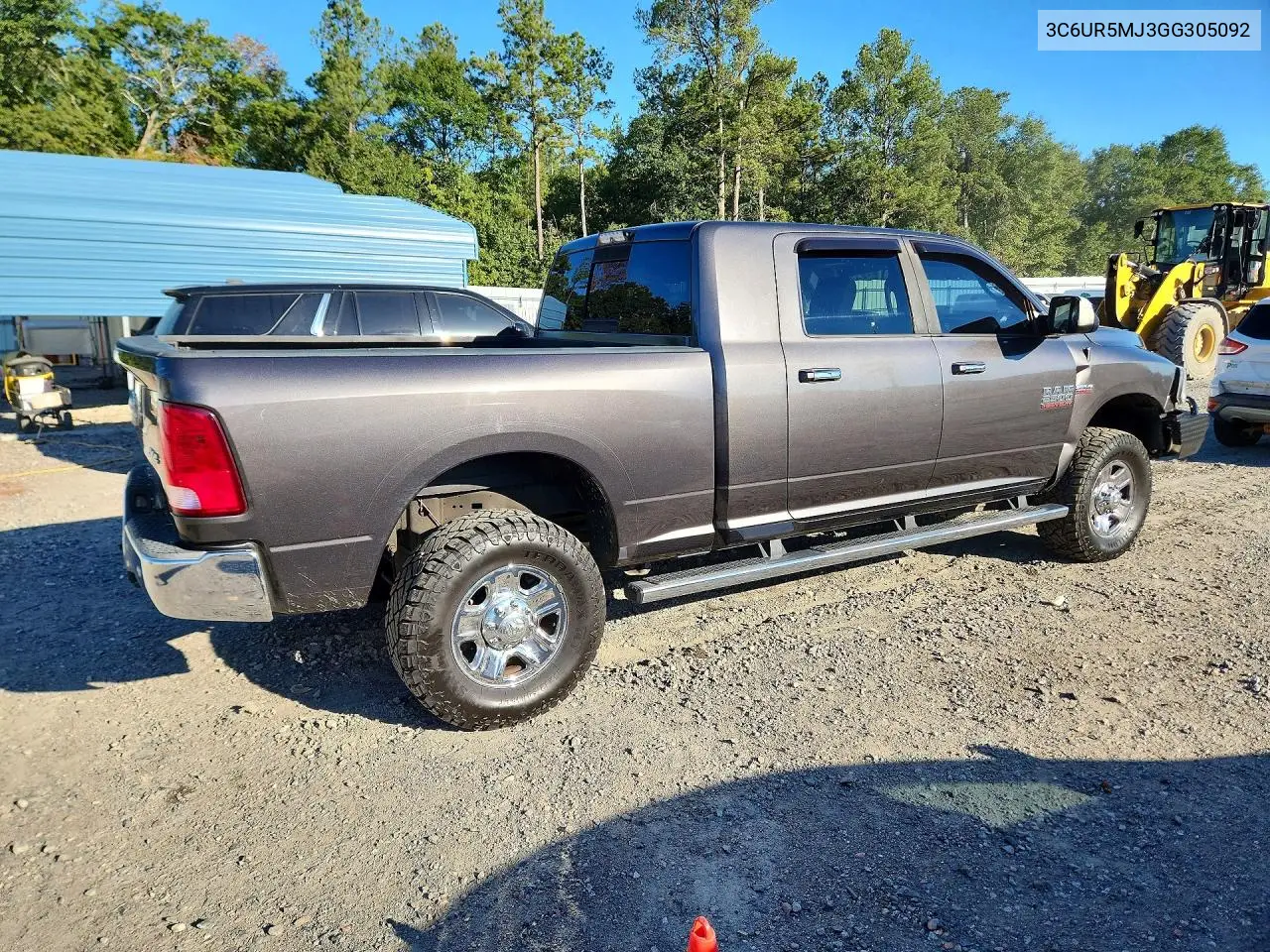 2016 RAM 2500 VIN 3C6UR5MJ3GG305092 — фото 3