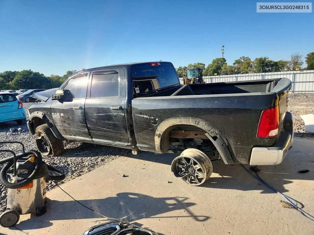 2016 RAM 2500 VIN 3C6UR5CL3GG248315 — фото 2