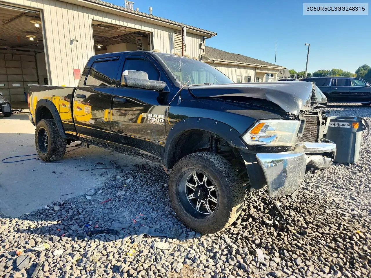 2016 RAM 2500 VIN 3C6UR5CL3GG248315 — фото 4