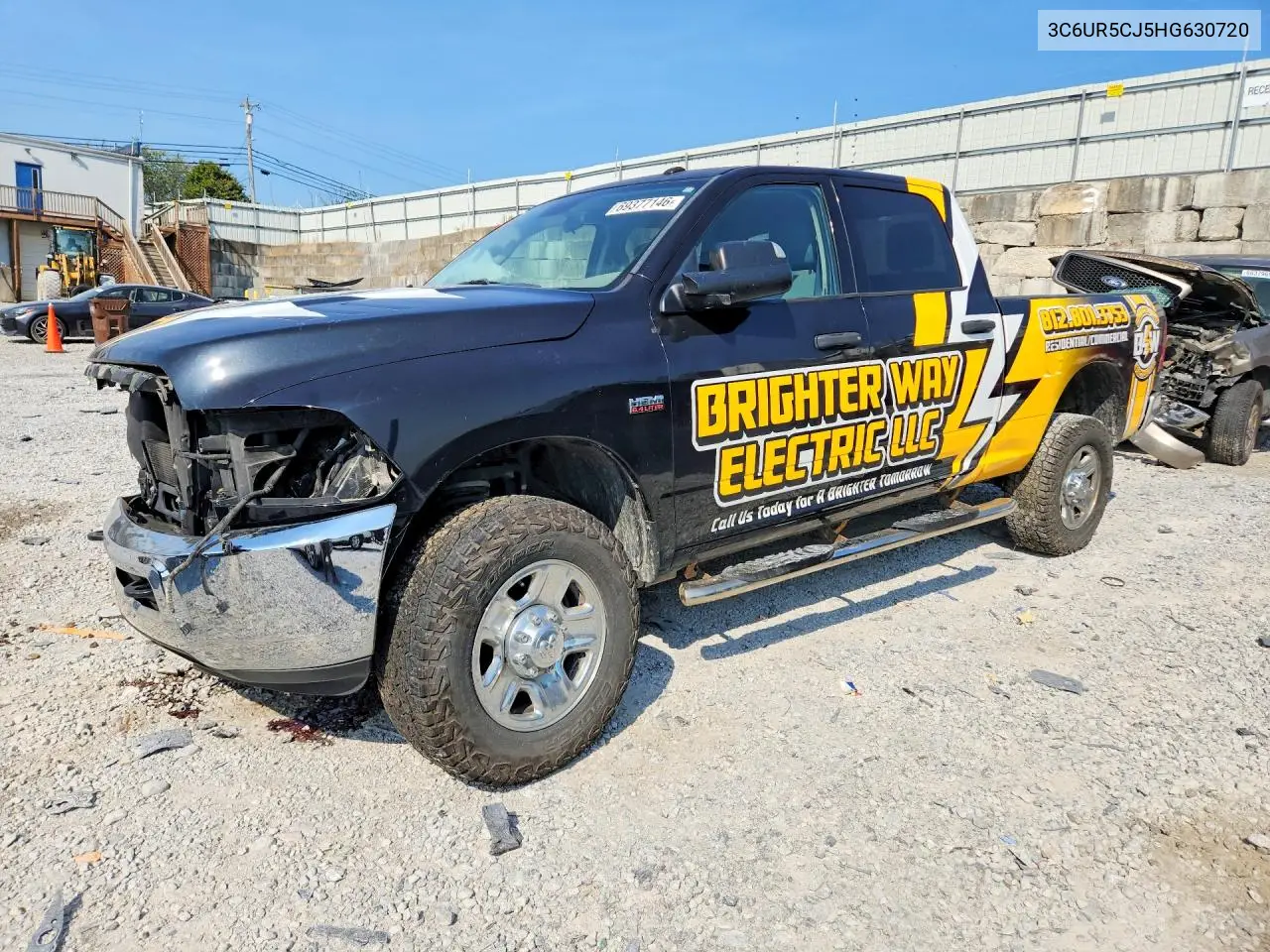 RAM 2500 2017, VIN 3C6UR5CJ5HG630720