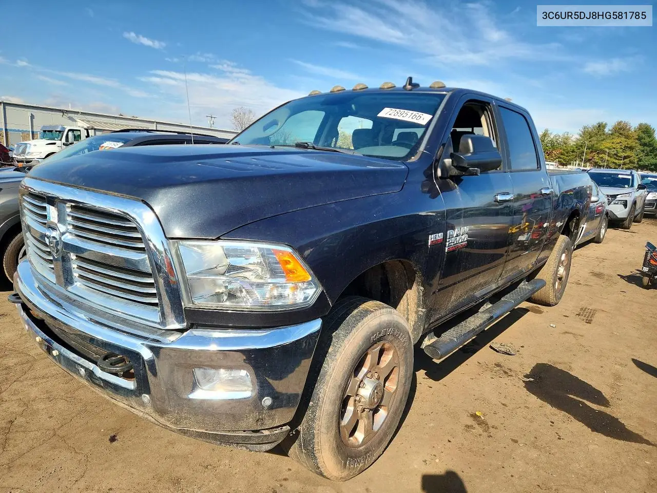 RAM 2500 2017, VIN 3C6UR5DJ8HG581785