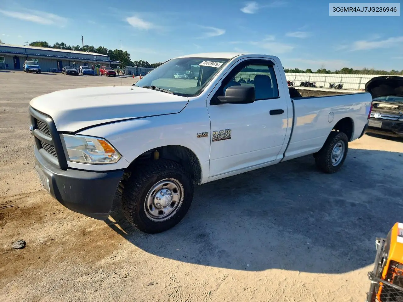 RAM 2500 2018, VIN 3C6MR4AJ7JG236946