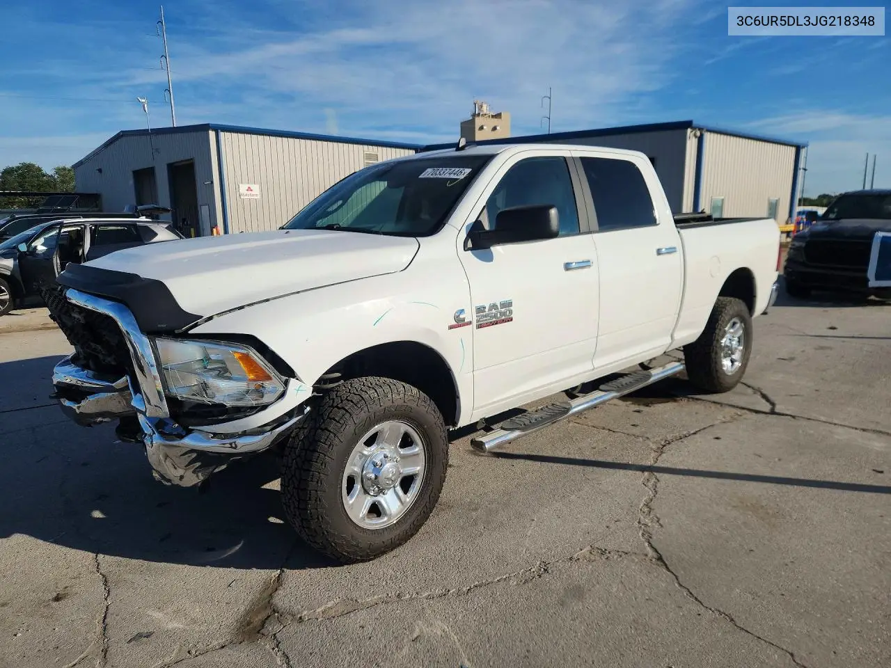 RAM 2500 2018, VIN 3C6UR5DL3JG218348