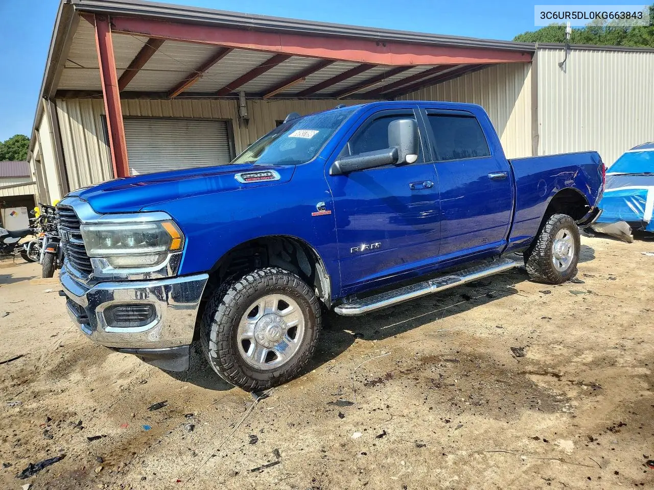 RAM 2500 2019, VIN 3C6UR5DL0KG663843