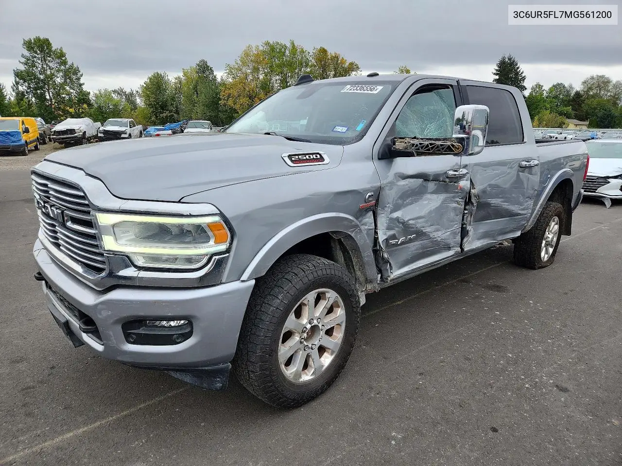 RAM 2500 2021, VIN 3C6UR5FL7MG561200