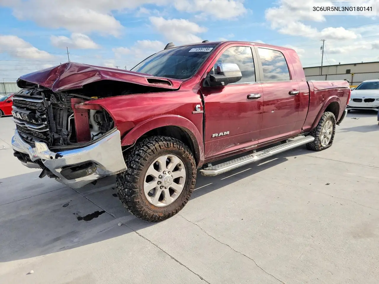 RAM 2500 2022, VIN 3C6UR5NL3NG180141