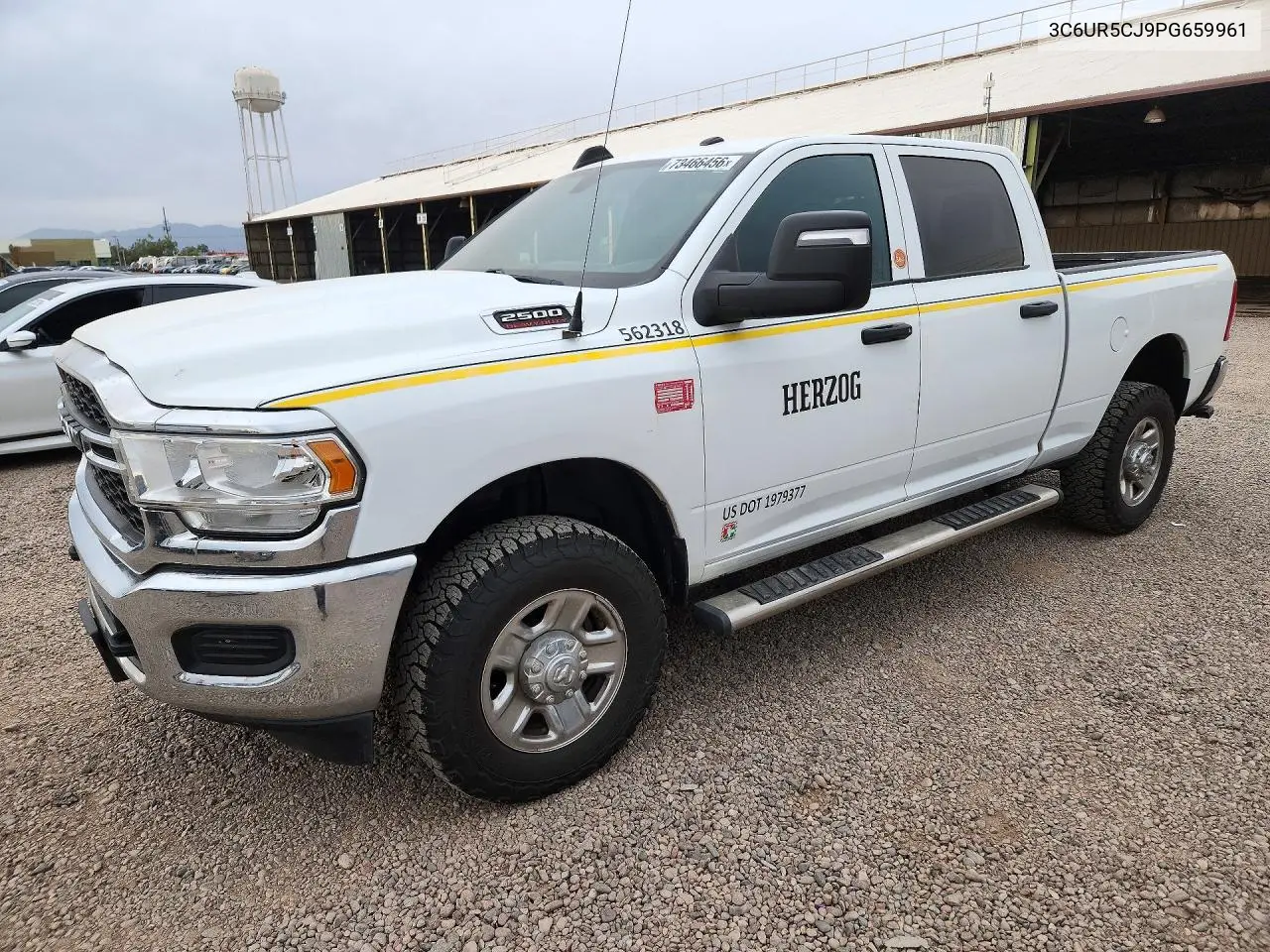 RAM 2500 2023, VIN 3C6UR5CJ9PG659961