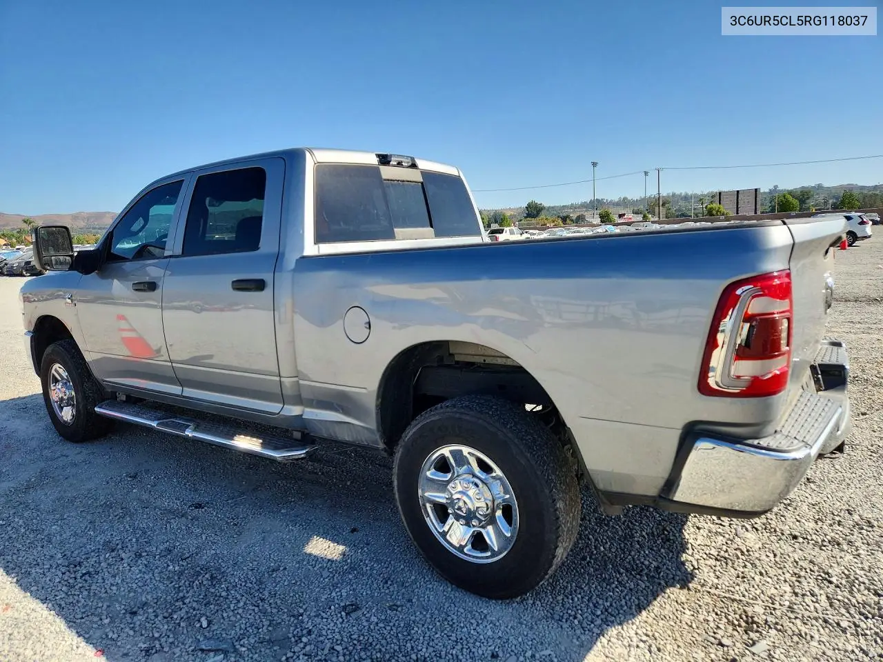 2024 RAM 2500 VIN 3C6UR5CL5RG118037 — фото 2