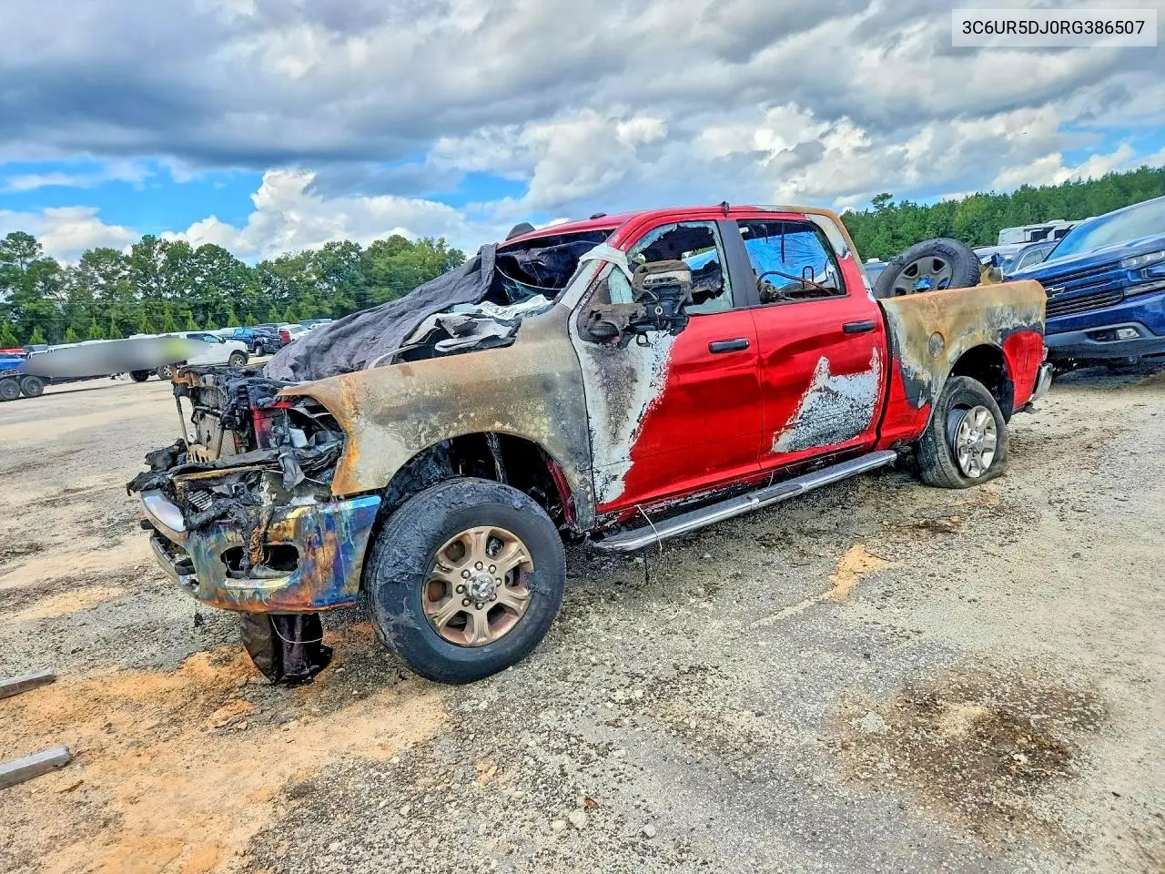 RAM 2500 2024, VIN 3C6UR5DJ0RG386507