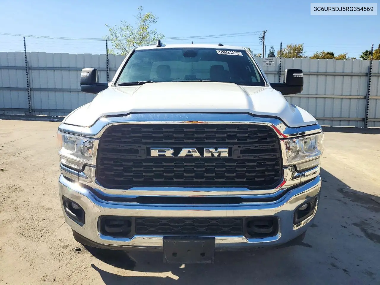 2024 RAM 2500 VIN 3C6UR5DJ5RG354569 — фото 5