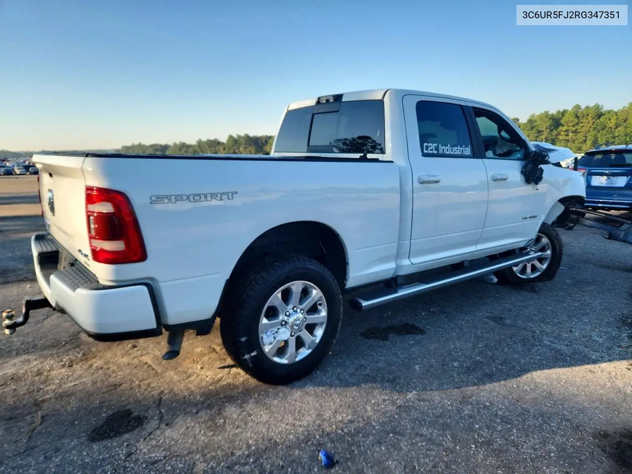 2024 RAM 2500 VIN 3C6UR5FJ2RG347351 — фото 3