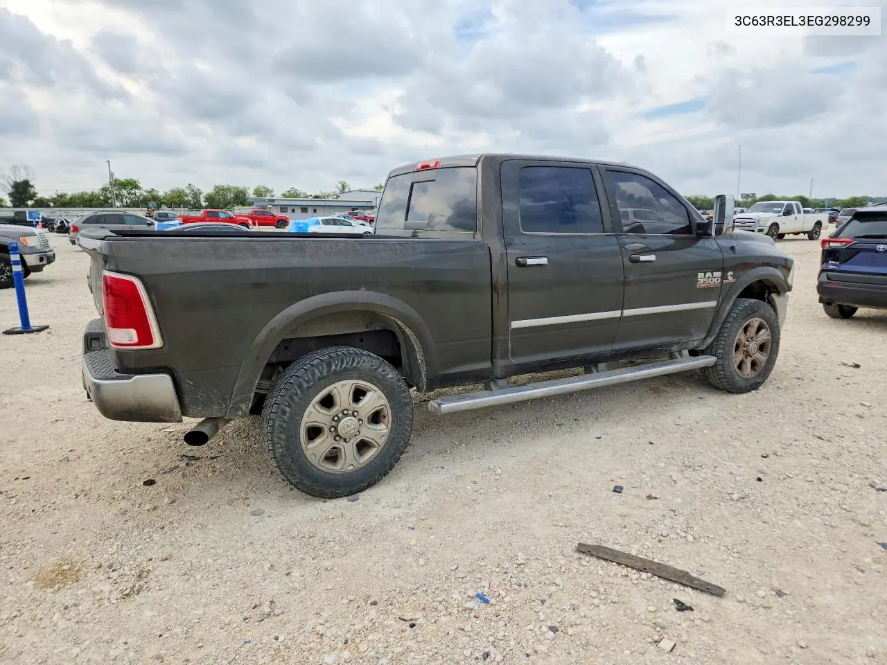 2014 RAM 3500 VIN 3C63R3EL3EG298299 — фото 3