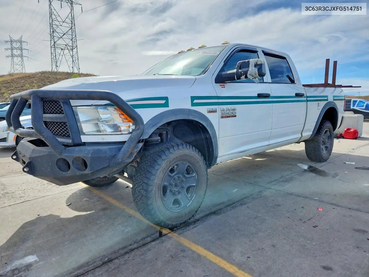 RAM 3500 2015, VIN 3C63R3CJXFG514751