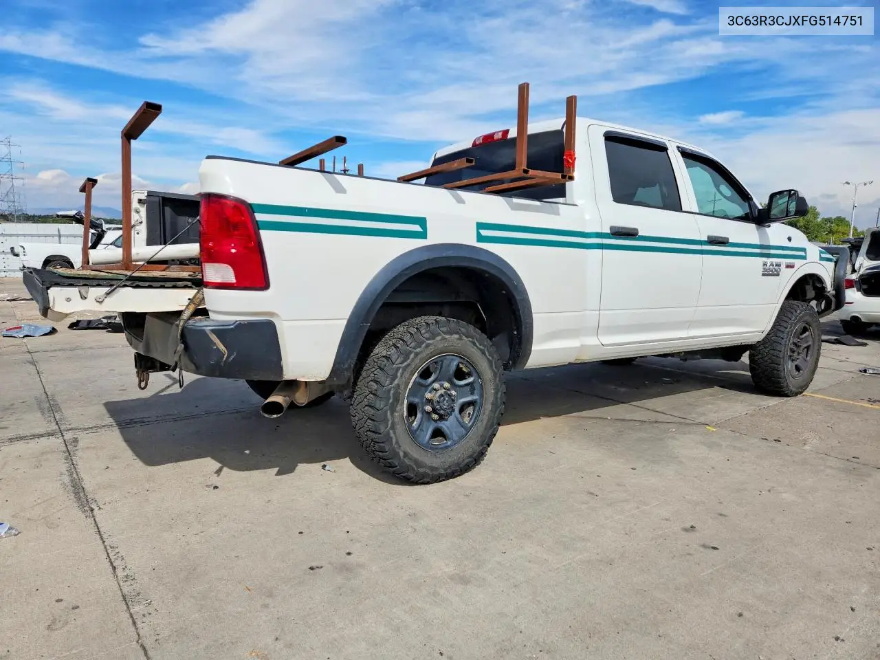 2015 RAM 3500 VIN 3C63R3CJXFG514751 — фото 3