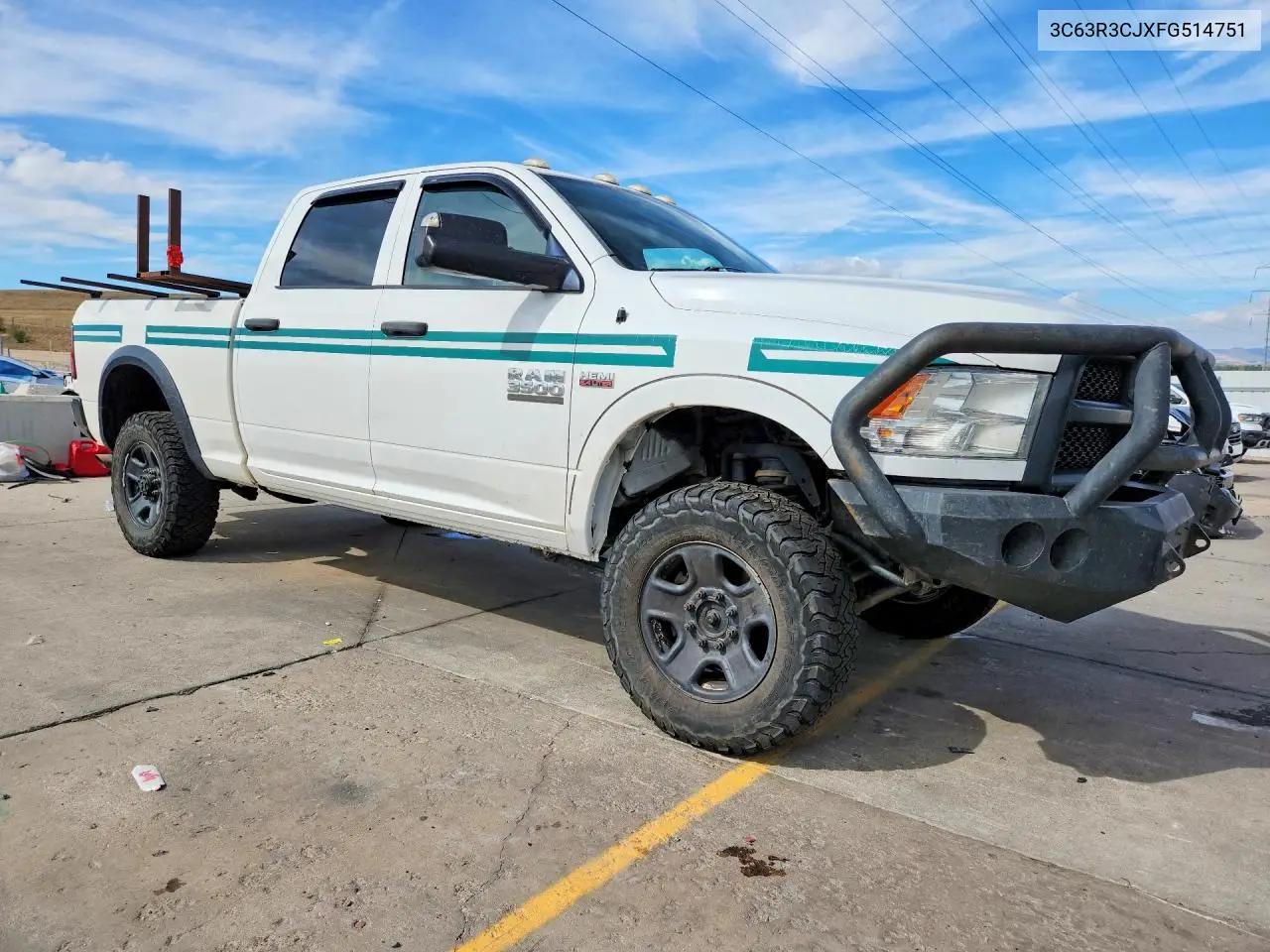 2015 RAM 3500 VIN 3C63R3CJXFG514751 — фото 4